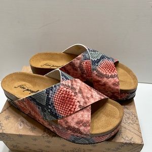 Free People Sidelines Flatform Sandals